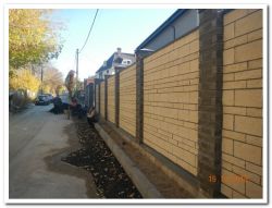 Устройство ограждения Самара ул.Травянная_43